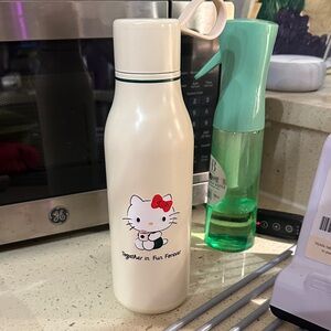 Hello Kitty Cream Water Bottle